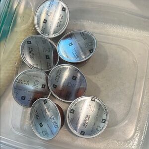 Nespresso Silver and Brown Coffee Capsules